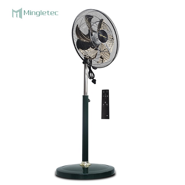 18 inch BLDC stand fan-green color Ventilador con soporte BLDC de 18 pulgadas, color verde