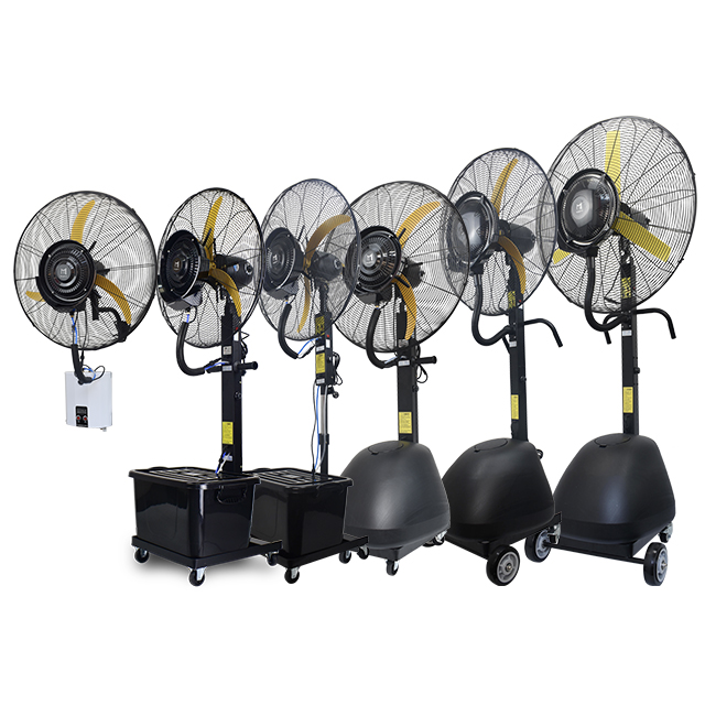 Fabricante de ventiladores de niebla industriales