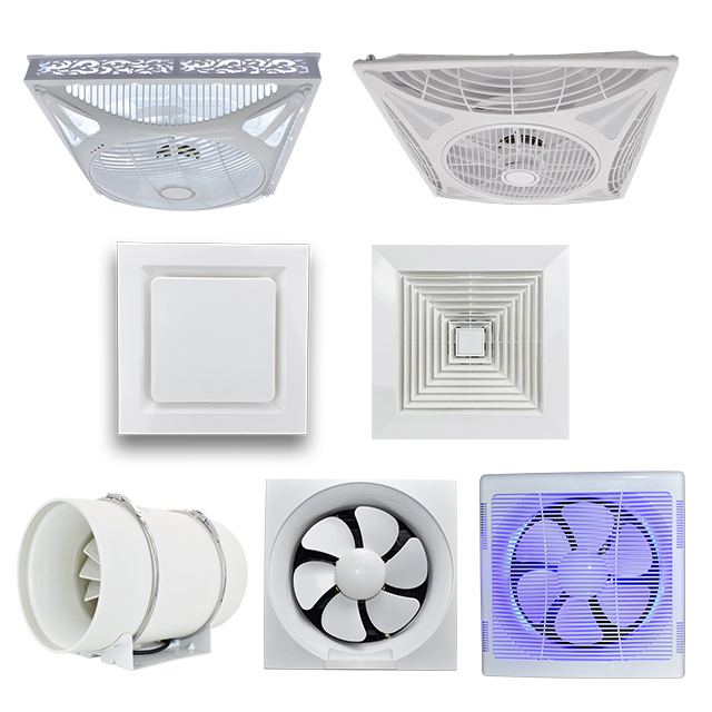 Fabricante de ventilación de ventilador de escape doméstico
