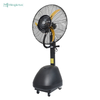 Uso en exteriores Ventilador de niebla oscilante eléctrico de 26 pulgadas con tanque de agua de 60 litros