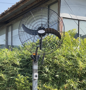 ventilador de pared industrial