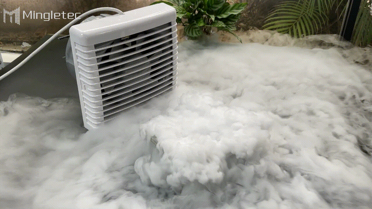 Extractor de humos Mingletec de alta eficiencia con obturador autom&aacute;tico 