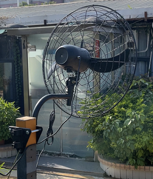 Ventilador de pared industrial Mingletec