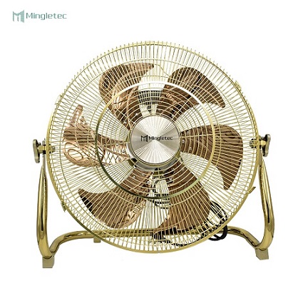 Ventilador de piso eléctrico con motor sin escobillas de alta calidad de 18 pulgadas con 6 aspas