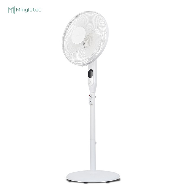 Ventilador de pie BLDC de alta velocidad de 16 pulgadas con control remoto