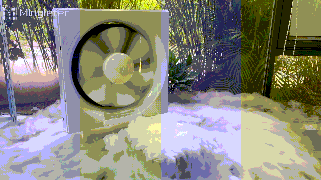 Extractor de humos Mingletec con obturador