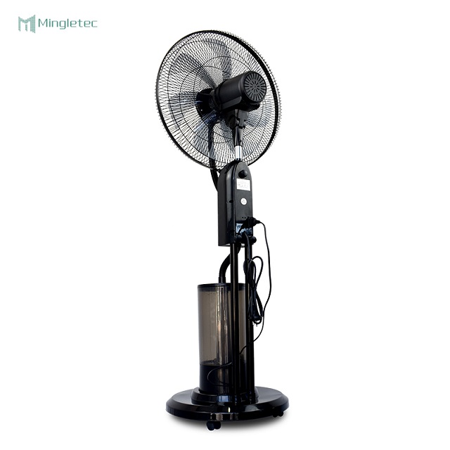 Ventilador de niebla de agua BLDC de 18 pulgadas con control remoto para uso doméstico