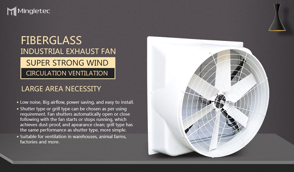 Extractor de aire Mingletec FRP