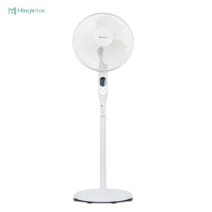 Ventilador de pie BLDC de alta velocidad de 16 pulgadas con control remoto