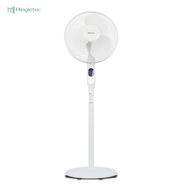 Ventilador de pie BLDC de alta velocidad de 16 pulgadas con control remoto