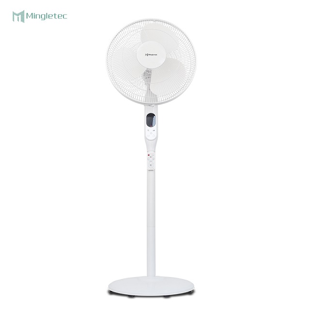 Ventilador de pie BLDC de alta velocidad de 16 pulgadas con control remoto