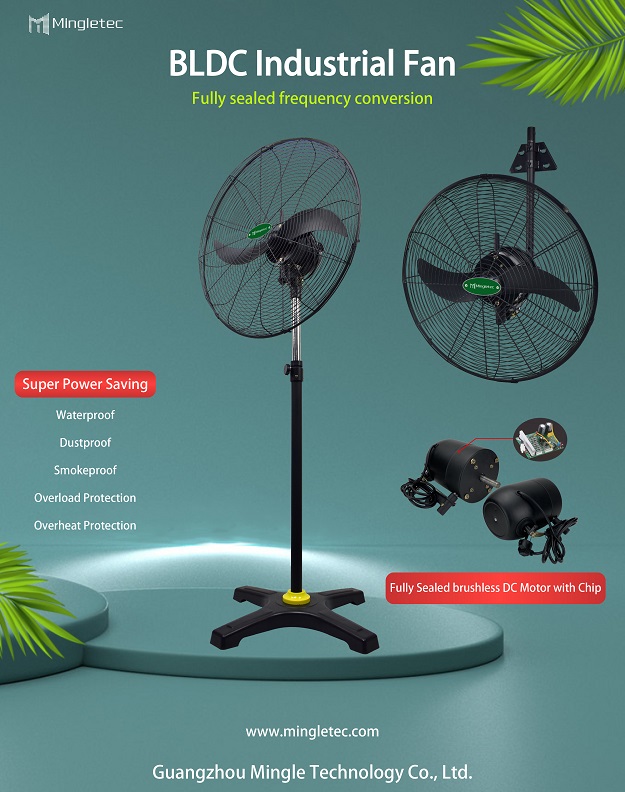 Ventilador industrial Mingletec BLDC