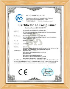 Certificado EMC del ventilador