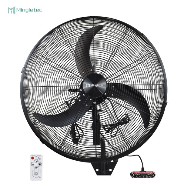 Ventilador de pared de 20 26 30 pulgadas con control remoto