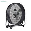 Ventilador de tambor negro resistente de alta velocidad 24 y 30 pulgadas