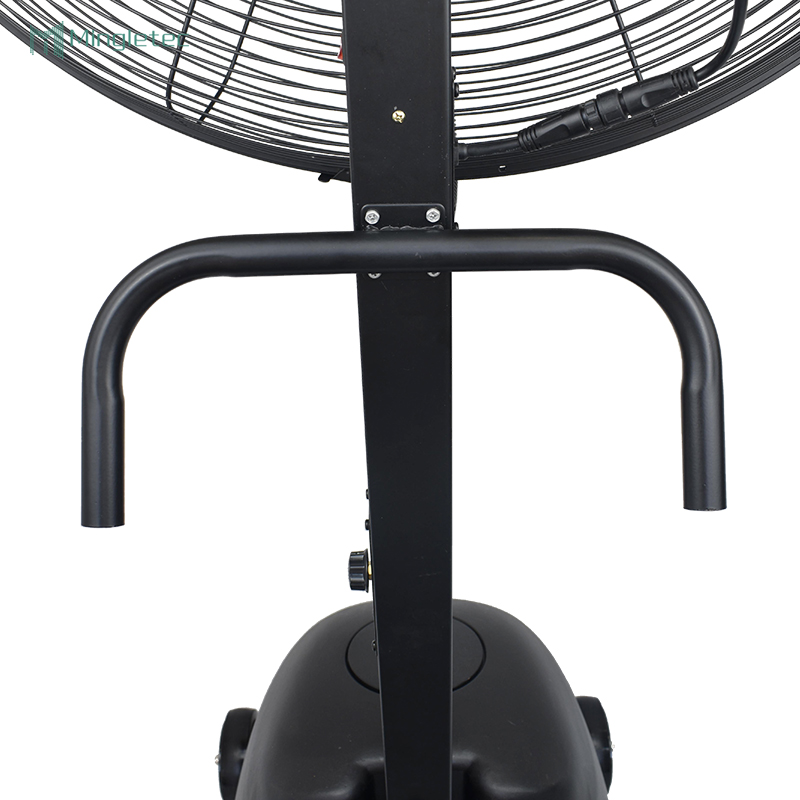 varilla y mango fácil de quitar el ventilador