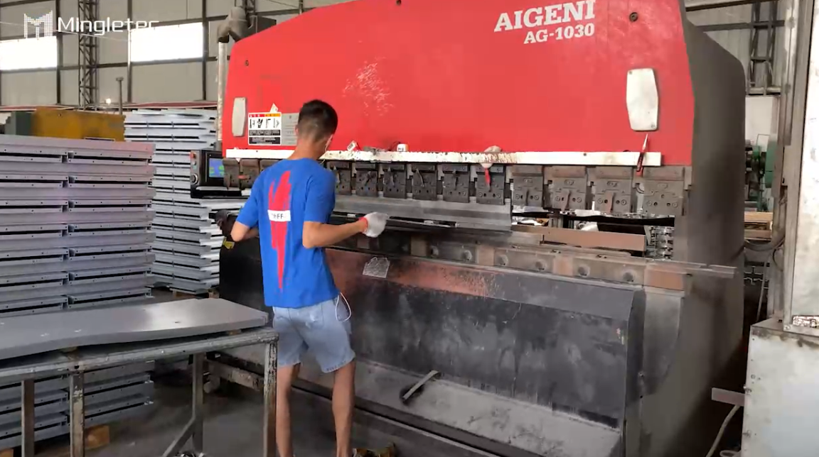 Producción de extractores industriales.