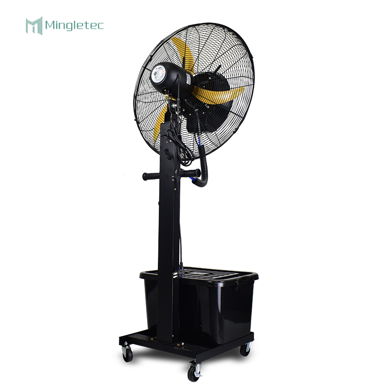 Alta fan industrial eficiente de la niebla del espray de agua de la refrigeración por aire del motor BLDC