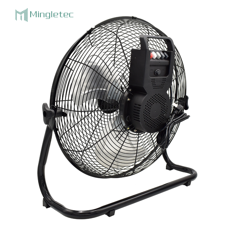 12 14 16 18 20 Fan al aire libre del piso del metal de Warehouse del control de velocidad de 3 pulgadas