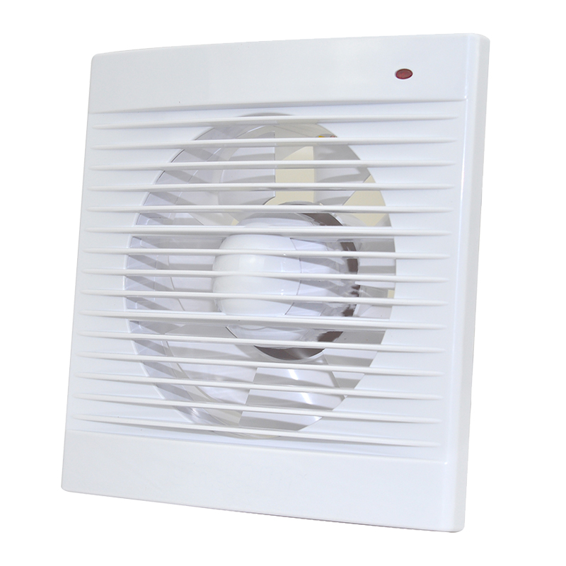 Extractor de aire montado en ventana de tamaño pequeño de 4, 5, 6 y 8 pulgadas con luz LED