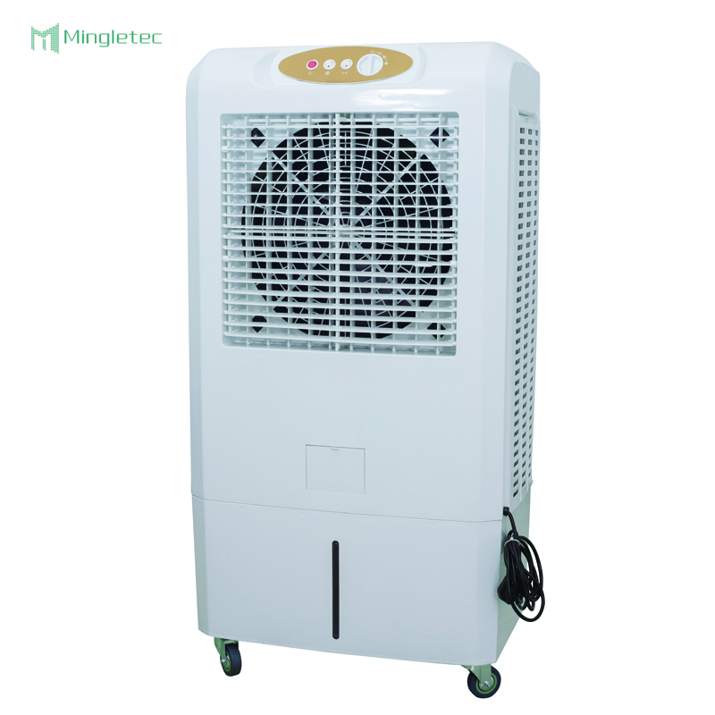 Enfriamiento de aire acondicionado evaporativo móvil con tanque de agua de 50 litros