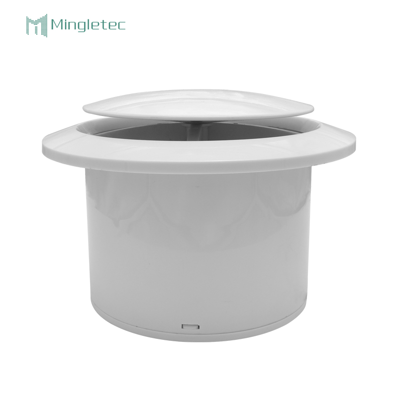 Extractor de ventilación de montaje en pared de forma redonda de alta velocidad de 4 6 pulgadas