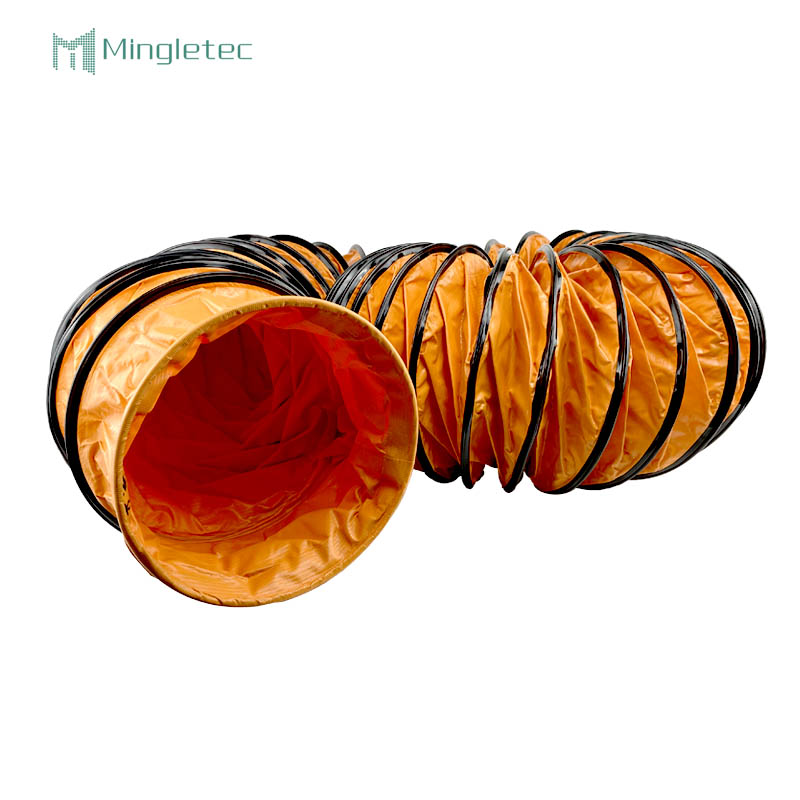 conducto de aire de PVC resistente al fuego