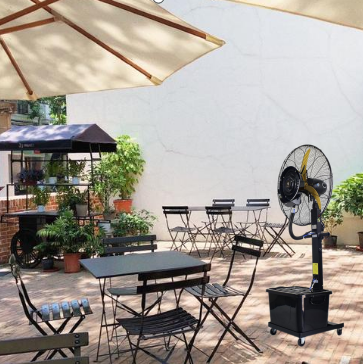 Ventilador de niebla pulverizada de agua Mingletec BLDC