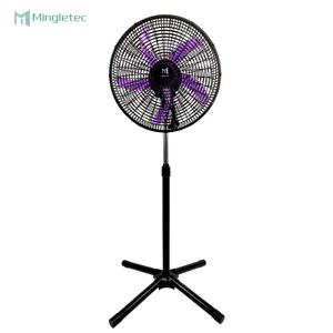 Ventilador permanente comercial eléctrico con base de buey de plástico de 18 pulgadas para uso doméstico