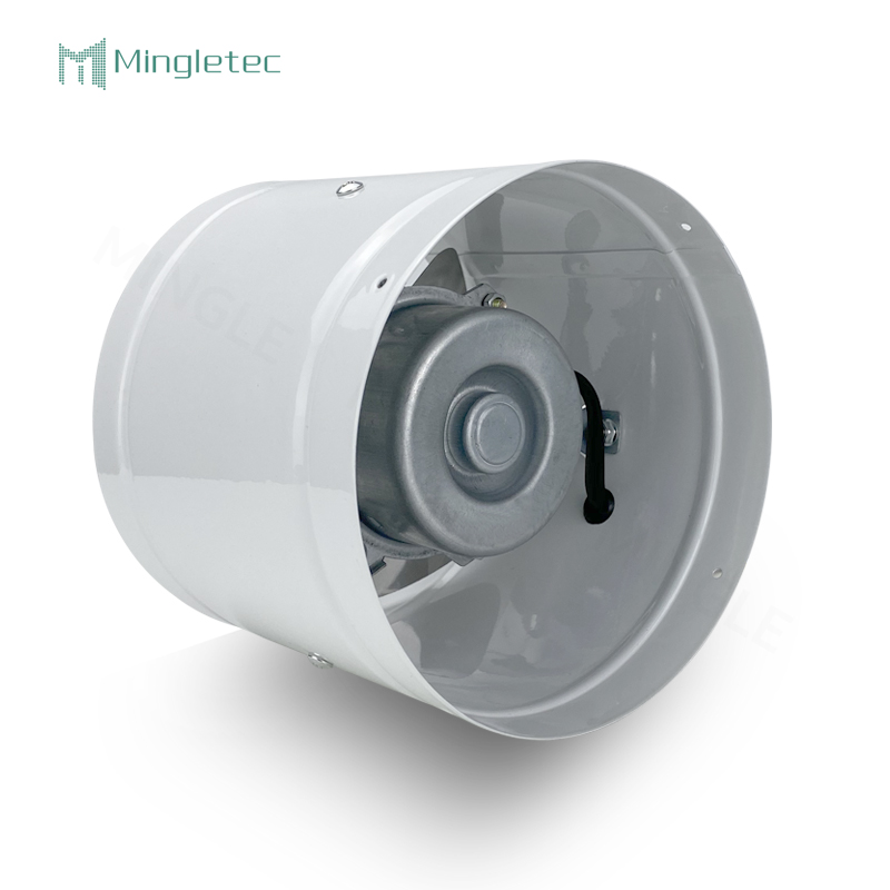 Extractor de hojas de acero inoxidable eléctrico de alta presión con conducto