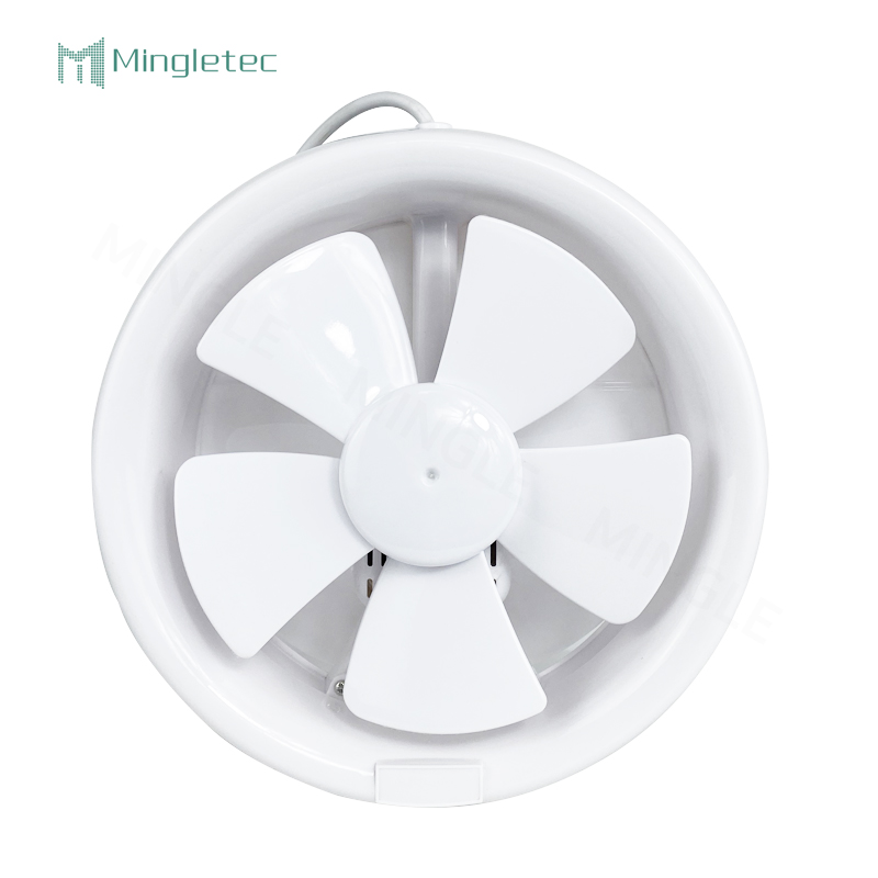 Ventilador de ventilación de aire con motor de cobre de CA de alta velocidad para uso en baños