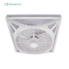 Ventilador de techo falso cuadrado de 14 pulgadas con luz LED para uso en dormitorios