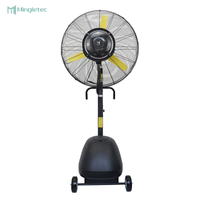 Fan industrial de gran tamaño de la niebla del agua de la refrigeración por aire de Bldc de Warehouse 36inch