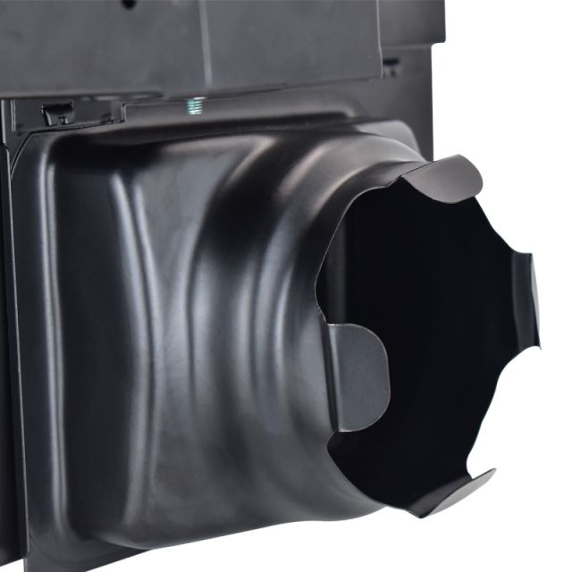 Salida de aire de 4 pulgadas.