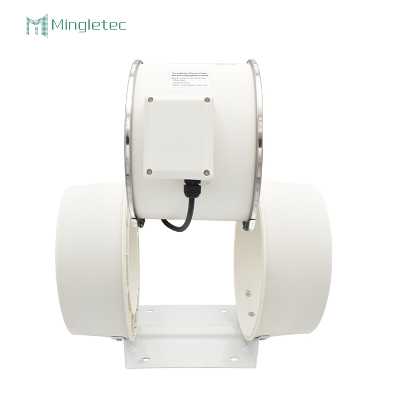 Ventilador de ventilación de conducto en línea silencioso eléctrico tipo CA de alta velocidad