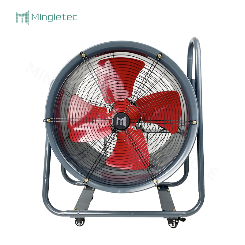 Ventilador axial industrial de bajo consumo de energía de 20 pulgadas