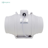 Ventilador de conducto en línea de ventilación de plástico Bldc de 4 6 8 pulgadas