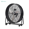 Ventilador de tambor negro resistente de alta velocidad 24 y 30 pulgadas