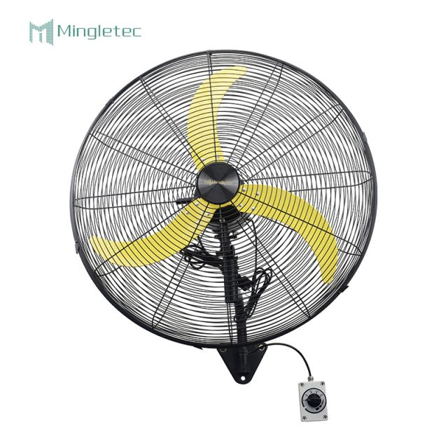 Potente ventilador oscilante de alta resistencia con 3 aspas de aluminio