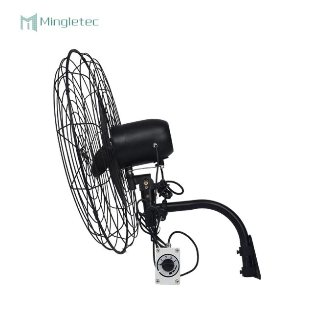 Ventilador de pared de refrigeración industrial de almacén de fábrica con interruptor