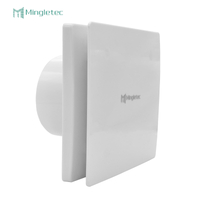 Uso del dormitorio Extractor cuadrado de ventilación de aire de plástico silencioso de 6 pulgadas