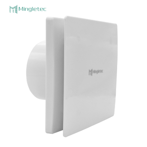 Uso del dormitorio Extractor cuadrado de ventilación de aire de plástico silencioso de 6 pulgadas