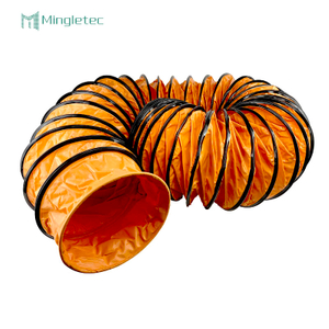 Conducto industrial del Pvc del extractor de la ventilación da alta temperatura de Warehouse