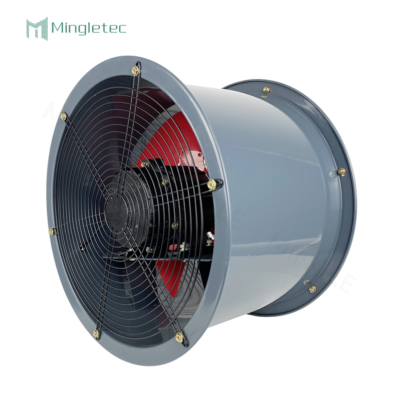 Ventilador axial industrial de bajo consumo de energía de 20 pulgadas