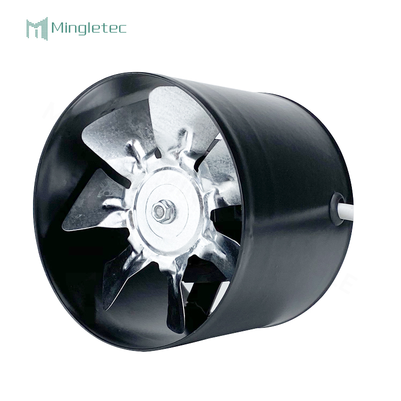 4 6 8 10 Ventiladores de ventilación en línea de conductos de montaje en pared de alta velocidad de 12 pulgadas 