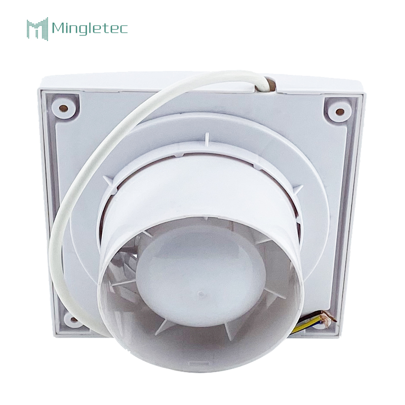 Extractor de aire montado en ventana de tamaño pequeño de 4, 5, 6 y 8 pulgadas con luz LED