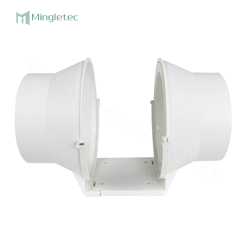 Ventilador de ventilación de conducto en línea silencioso eléctrico tipo CA de alta velocidad