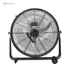 Ventilador de tambor negro resistente de alta velocidad 24 y 30 pulgadas