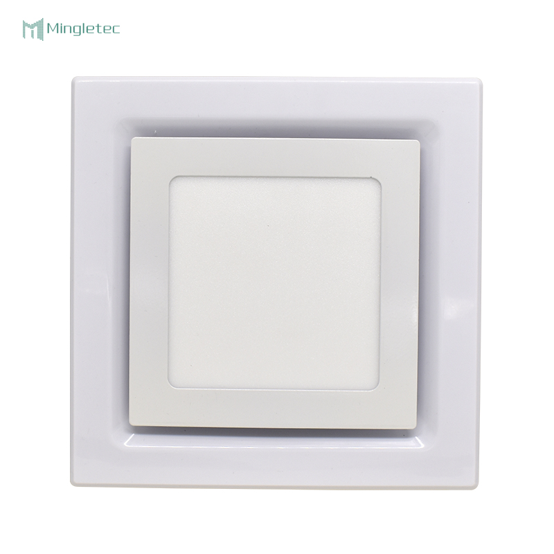 Ventilador de techo para baño con luz