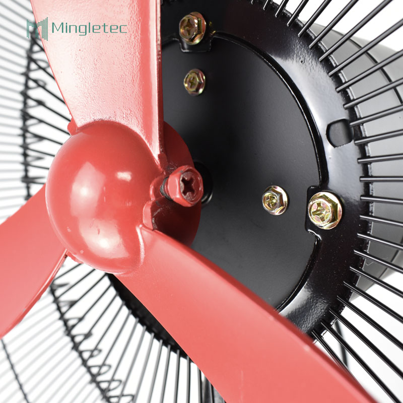 26 Ventilador de pie industrial potente de uso en fábrica de 30 pulgadas